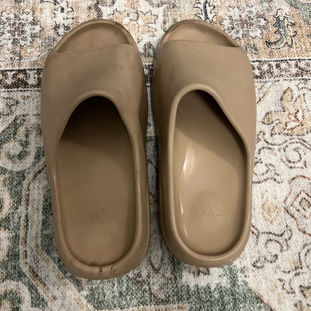 Adidas Yeezy Slide “Pure” Tan Sandals - Size 12- Gently Worn